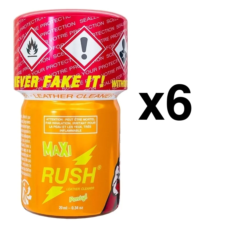FL Leather Cleaner MAXI RUSH 20ml x6